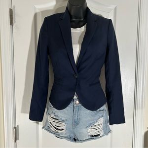 Dark Blue H&M Blazer